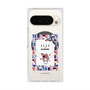 プレミアムスクエアケース with Pixelsnap［ ELLE×マイメロディ＆クロミ - トリコロールカラーグラフィック5 ］