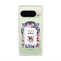 プレミアムスクエアケース with Pixelsnap［ ELLE×マイメロディ＆クロミ - トリコロールカラーグラフィック5 ］