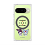 プレミアムスクエアケース with Pixelsnap［ ELLE×マイメロディ＆クロミ - トリコロールカラーグラフィック8 ］