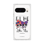 プレミアムスクエアケース with Pixelsnap［ ELLE×マイメロディ＆クロミ - 表紙風 ］