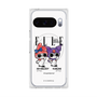 プレミアムスクエアケース with Pixelsnap［ ELLE×マイメロディ＆クロミ - 表紙風 ］