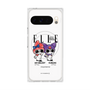 プレミアムスクエアケース with Pixelsnap［ ELLE×マイメロディ＆クロミ - 表紙風 ］
