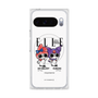 プレミアムスクエアケース with Pixelsnap［ ELLE×マイメロディ＆クロミ - 表紙風 ］