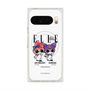 プレミアムスクエアケース with Pixelsnap［ ELLE×マイメロディ＆クロミ - 表紙風 ］