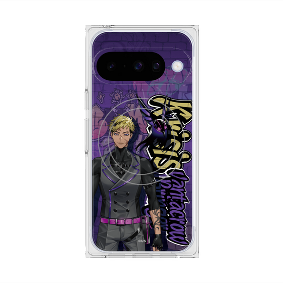 プレミアムスクエアケース with Pixelsnap［ NIJISANJI EN - Vantacrow Bringer - ストリート ］