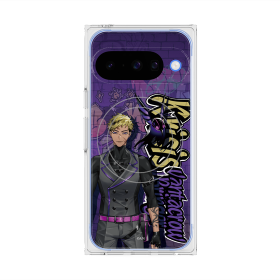 プレミアムスクエアケース with Pixelsnap［ NIJISANJI EN - Vantacrow Bringer - ストリート ］