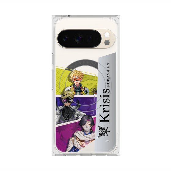 プレミアムスクエアケース with Pixelsnap［ NIJISANJI EN - Krisis - 集合 ］