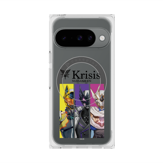 プレミアムスクエアケース with Pixelsnap［ NIJISANJI EN - Krisis - カットイン ］