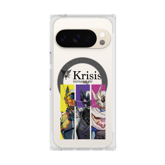 プレミアムスクエアケース with Pixelsnap［ NIJISANJI EN - Krisis - カットイン ］