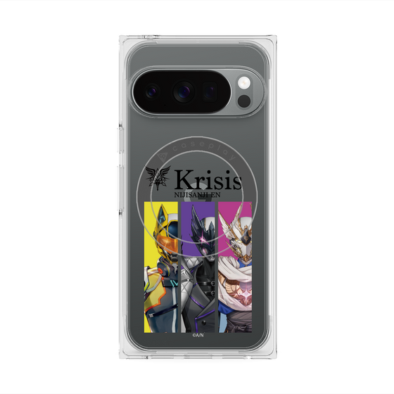 プレミアムスクエアケース with Pixelsnap［ NIJISANJI EN - Krisis - カットイン ］