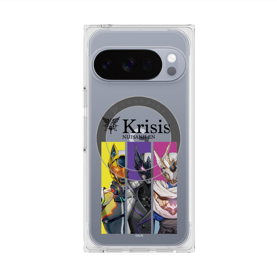 プレミアムスクエアケース with Pixelsnap［ NIJISANJI EN - Krisis - カットイン ］