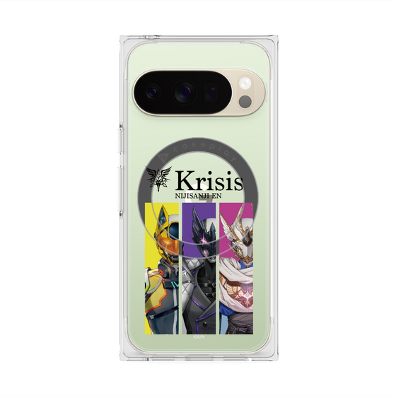プレミアムスクエアケース with Pixelsnap［ NIJISANJI EN - Krisis - カットイン ］