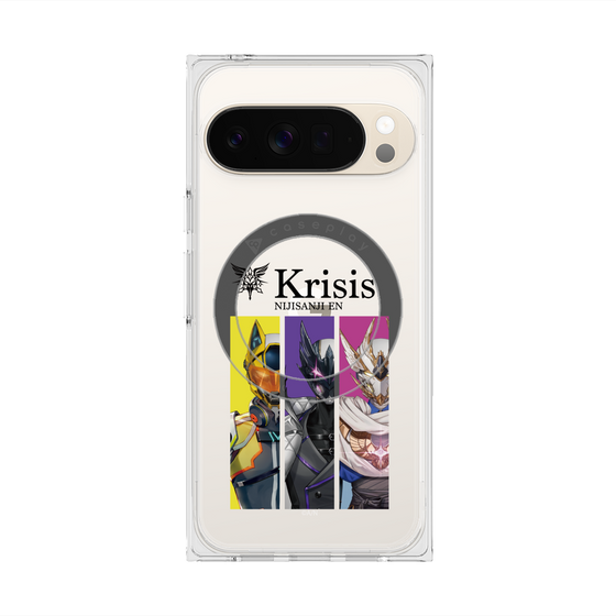 プレミアムスクエアケース with Pixelsnap［ NIJISANJI EN - Krisis - カットイン ］