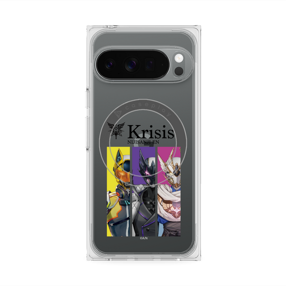 プレミアムスクエアケース with Pixelsnap［ NIJISANJI EN - Krisis - カットイン ］