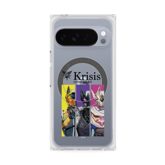 プレミアムスクエアケース with Pixelsnap［ NIJISANJI EN - Krisis - カットイン ］