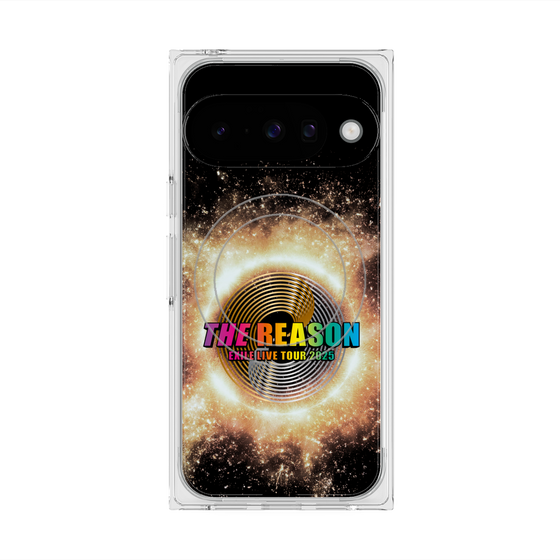 プレミアムスクエアケース with Pixelsnap［ EXILE LIVE TOUR 2025 "THE REASON" - ロゴ ］
