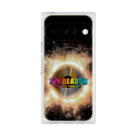 プレミアムスクエアケース with Pixelsnap［ EXILE LIVE TOUR 2025 "THE REASON" - ロゴ ］