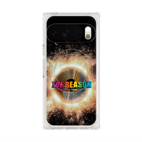 プレミアムスクエアケース with Pixelsnap［ EXILE LIVE TOUR 2025 "THE REASON" - ロゴ ］