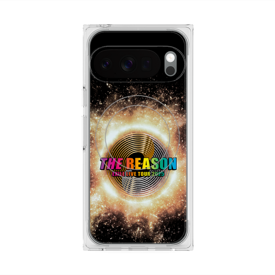プレミアムスクエアケース with Pixelsnap［ EXILE LIVE TOUR 2025 "THE REASON" - ロゴ ］