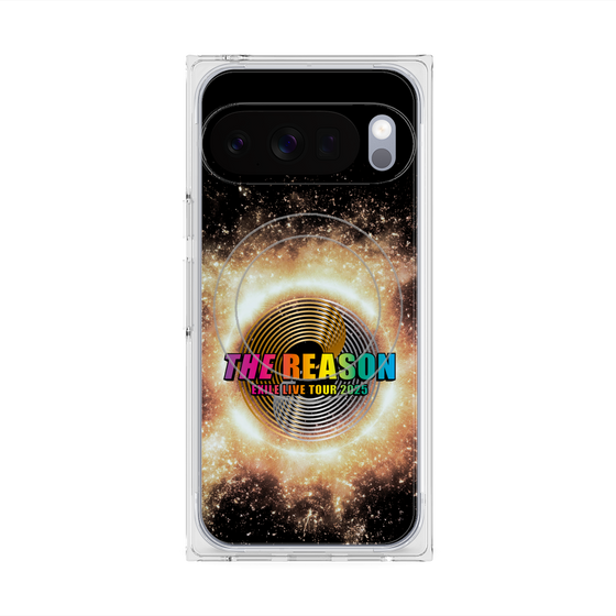 プレミアムスクエアケース with Pixelsnap［ EXILE LIVE TOUR 2025 "THE REASON" - ロゴ ］