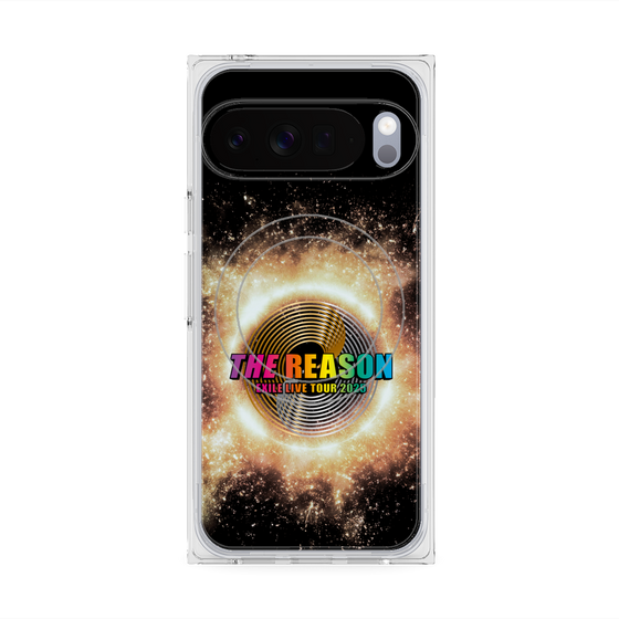 プレミアムスクエアケース with Pixelsnap［ EXILE LIVE TOUR 2025 "THE REASON" - ロゴ ］