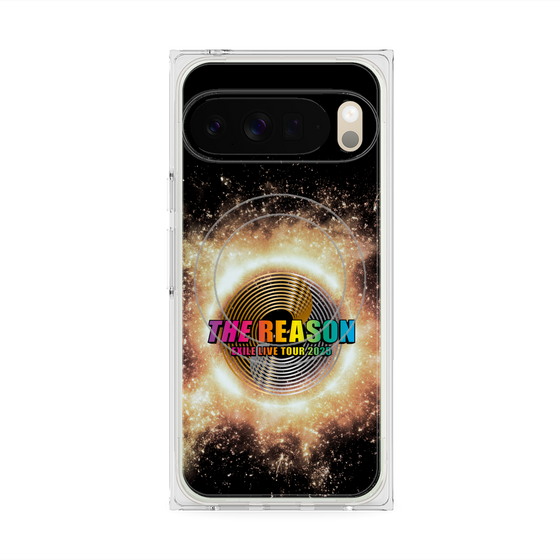プレミアムスクエアケース with Pixelsnap［ EXILE LIVE TOUR 2025 "THE REASON" - ロゴ ］