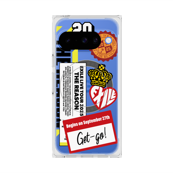 プレミアムスクエアケース with Pixelsnap［ EXILE LIVE TOUR 2025 "THE REASON" - ステッカー ］