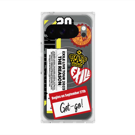 プレミアムスクエアケース with Pixelsnap［ EXILE LIVE TOUR 2025 "THE REASON" - ステッカー ］