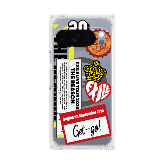 プレミアムスクエアケース with Pixelsnap［ EXILE LIVE TOUR 2025 "THE REASON" - ステッカー ］