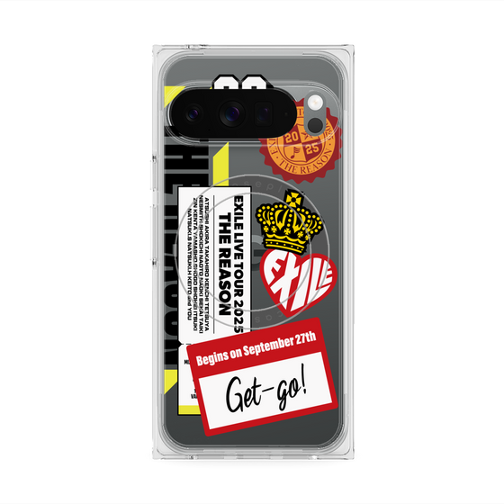 プレミアムスクエアケース with Pixelsnap［ EXILE LIVE TOUR 2025 "THE REASON" - ステッカー ］