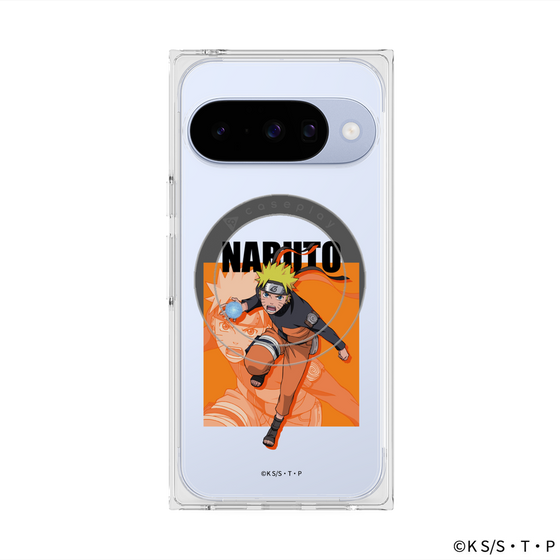 プレミアムスクエアケース with Pixelsnap［ NARUTO-ナルト- 疾風伝 - うずまきナルト ］