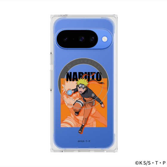 プレミアムスクエアケース with Pixelsnap［ NARUTO -ナルト- 疾風伝 - うずまきナルト ］