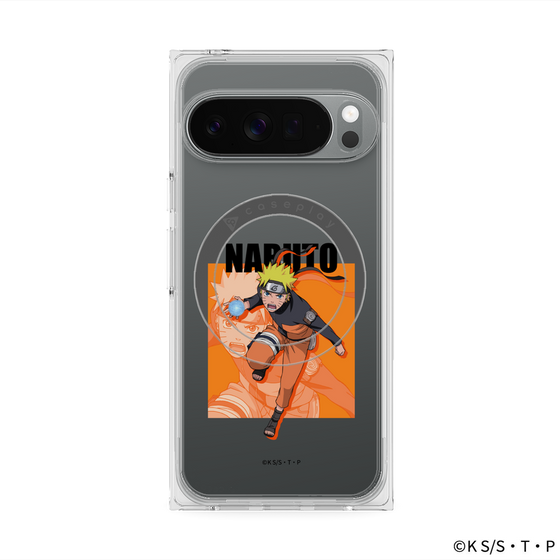 プレミアムスクエアケース with Pixelsnap［ NARUTO -ナルト- 疾風伝 - うずまきナルト ］