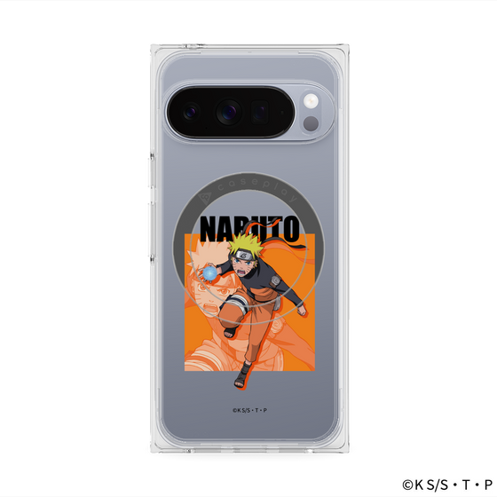 プレミアムスクエアケース with Pixelsnap［ NARUTO -ナルト- 疾風伝 - うずまきナルト ］