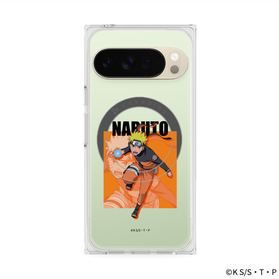 プレミアムスクエアケース with Pixelsnap［ NARUTO -ナルト- 疾風伝 - うずまきナルト ］