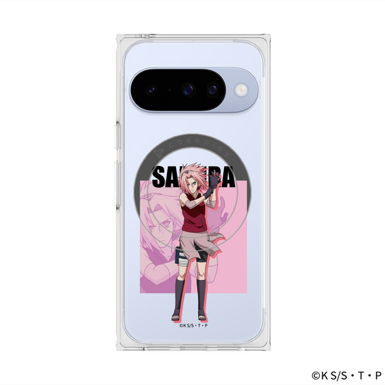 プレミアムスクエアケース with Pixelsnap［ NARUTO-ナルト- 疾風伝 - 春野サクラ ］