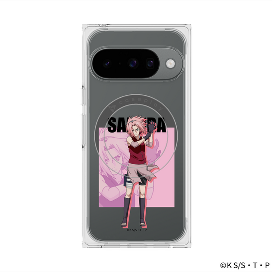 プレミアムスクエアケース with Pixelsnap［ NARUTO -ナルト- 疾風伝 - 春野サクラ ］