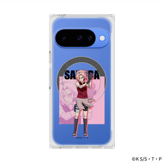 プレミアムスクエアケース with Pixelsnap［ NARUTO -ナルト- 疾風伝 - 春野サクラ ］