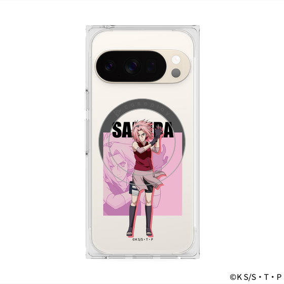 プレミアムスクエアケース with Pixelsnap［ NARUTO-ナルト- 疾風伝 - 春野サクラ ］