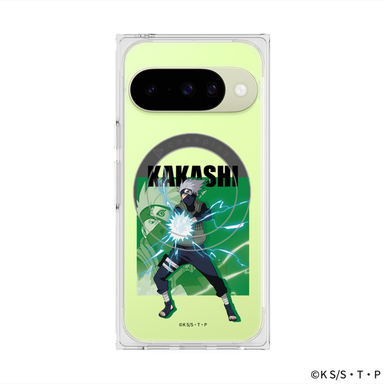 プレミアムスクエアケース with Pixelsnap［ NARUTO -ナルト- 疾風伝 - はたけカカシ ］