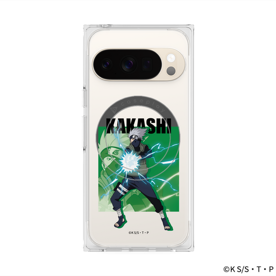 プレミアムスクエアケース with Pixelsnap［ NARUTO-ナルト- 疾風伝 - はたけカカシ ］