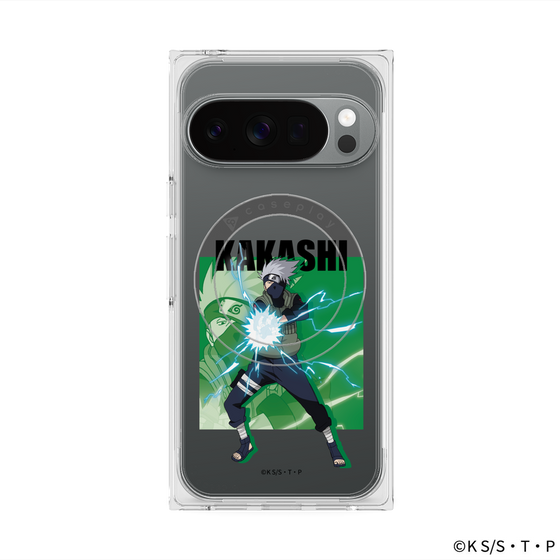 プレミアムスクエアケース with Pixelsnap［ NARUTO -ナルト- 疾風伝 - はたけカカシ ］