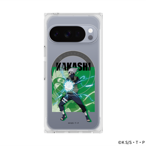 プレミアムスクエアケース with Pixelsnap［ NARUTO -ナルト- 疾風伝 - はたけカカシ ］