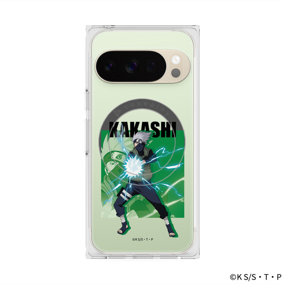 プレミアムスクエアケース with Pixelsnap［ NARUTO -ナルト- 疾風伝 - はたけカカシ ］