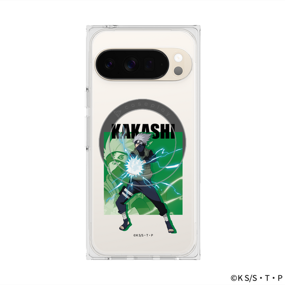 プレミアムスクエアケース with Pixelsnap［ NARUTO-ナルト- 疾風伝 - はたけカカシ ］