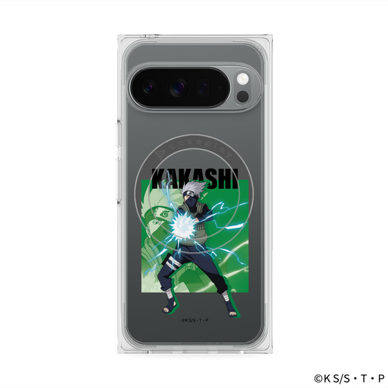 プレミアムスクエアケース with Pixelsnap［ NARUTO -ナルト- 疾風伝 - はたけカカシ ］