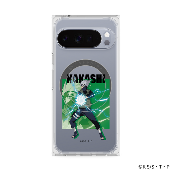 プレミアムスクエアケース with Pixelsnap［ NARUTO -ナルト- 疾風伝 - はたけカカシ ］