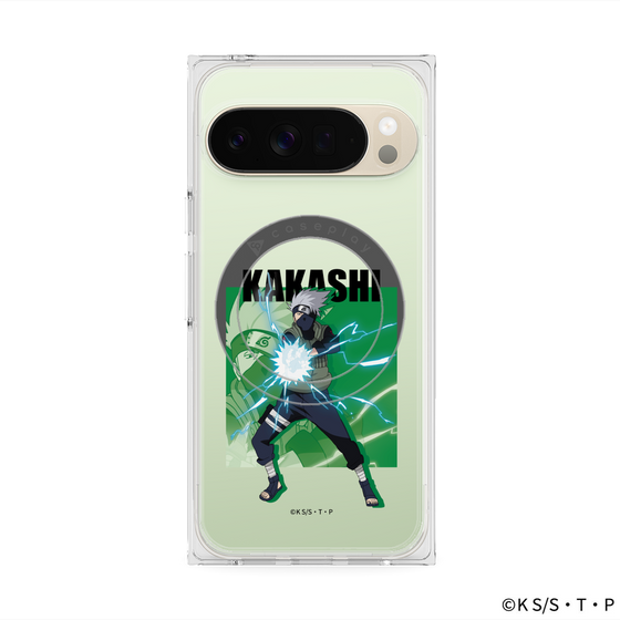 プレミアムスクエアケース with Pixelsnap［ NARUTO -ナルト- 疾風伝 - はたけカカシ ］