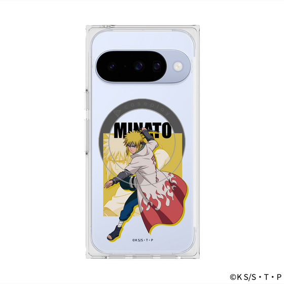 プレミアムスクエアケース with Pixelsnap［ NARUTO-ナルト- 疾風伝 - 波風ミナト ］