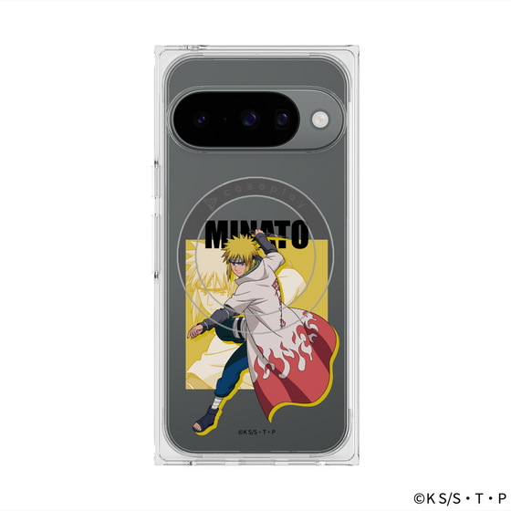 プレミアムスクエアケース with Pixelsnap［ NARUTO -ナルト- 疾風伝 - 波風ミナト ］